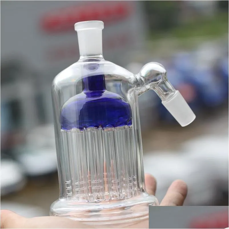 4.5 inch glass bong hookahs ash catchers 14mm 18mm thick pyrex bubbler catcher 45 90 degree ashcatcher water pipes