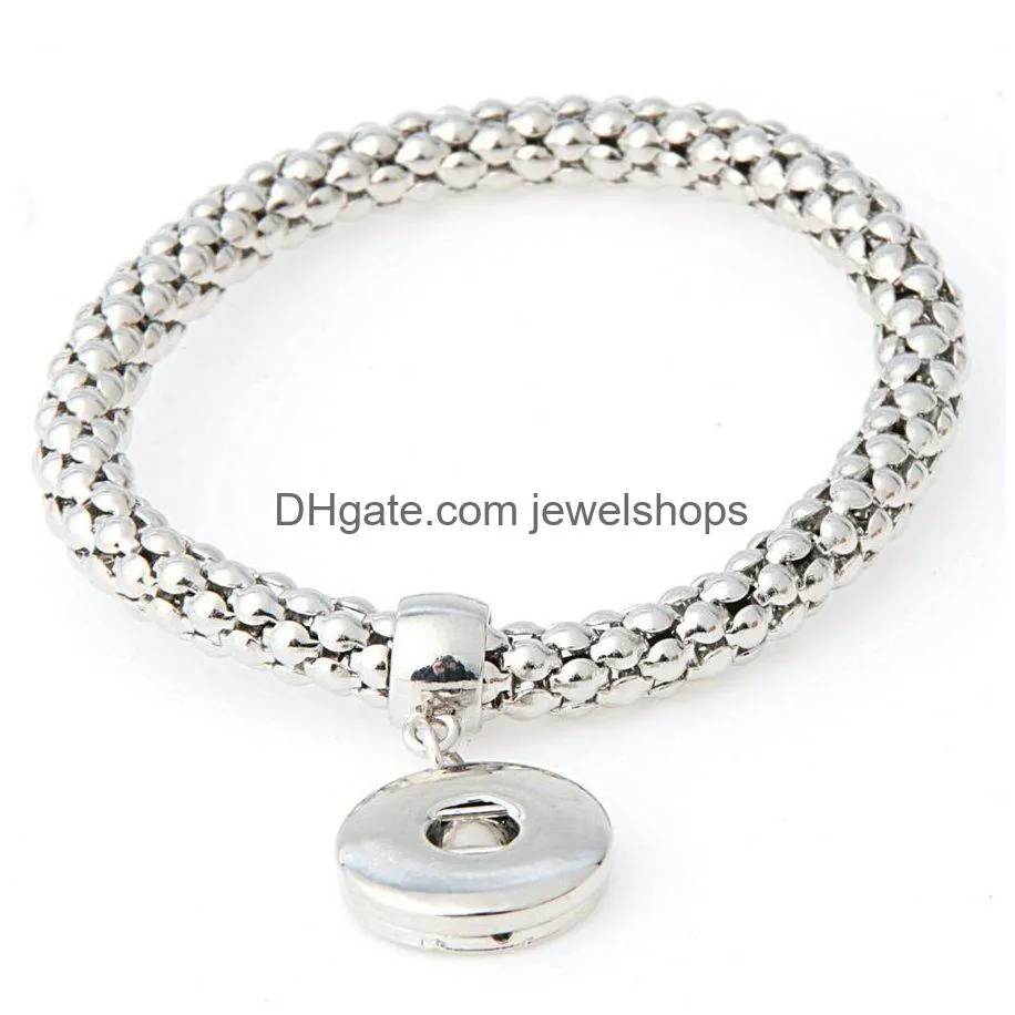 Snap on charm bracelets sales