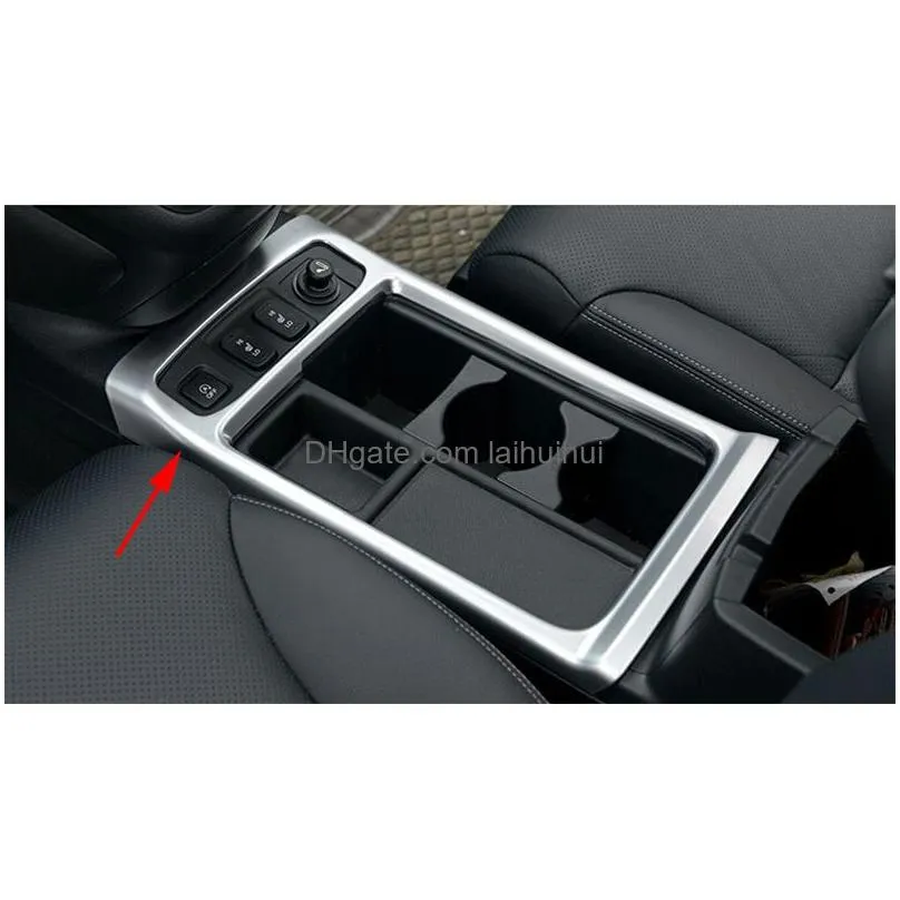 chrome car water cup holder decoration cover trim fit for honda crv cr-v 2015