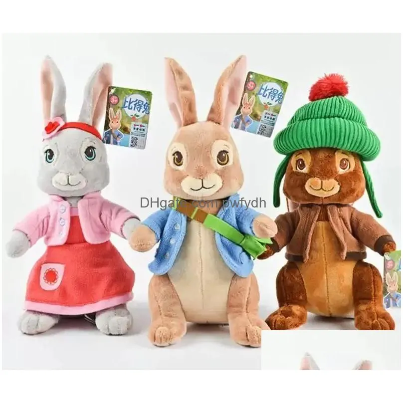 11.5 30cm easter 3 style peter rabbit plush doll stuffed animals toy for gifts party supplies 