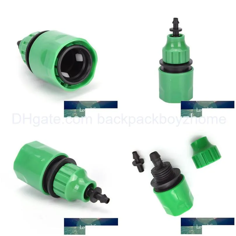 1pc 4/7mm hose pipe telescopic joint garden water drip quick fast coupling connector faucet tap adapter 47mm irrigation tools factory price expert