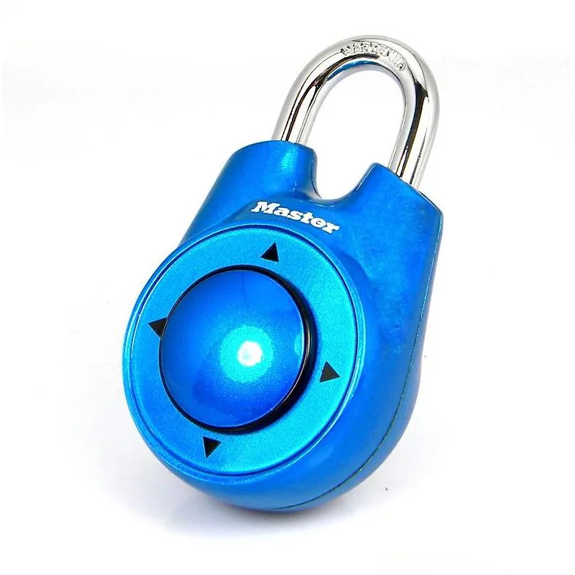 Door Locks Portable Assorted Colors Gym School Health Club Combination Password Directional Padlock Locker Lock 230111