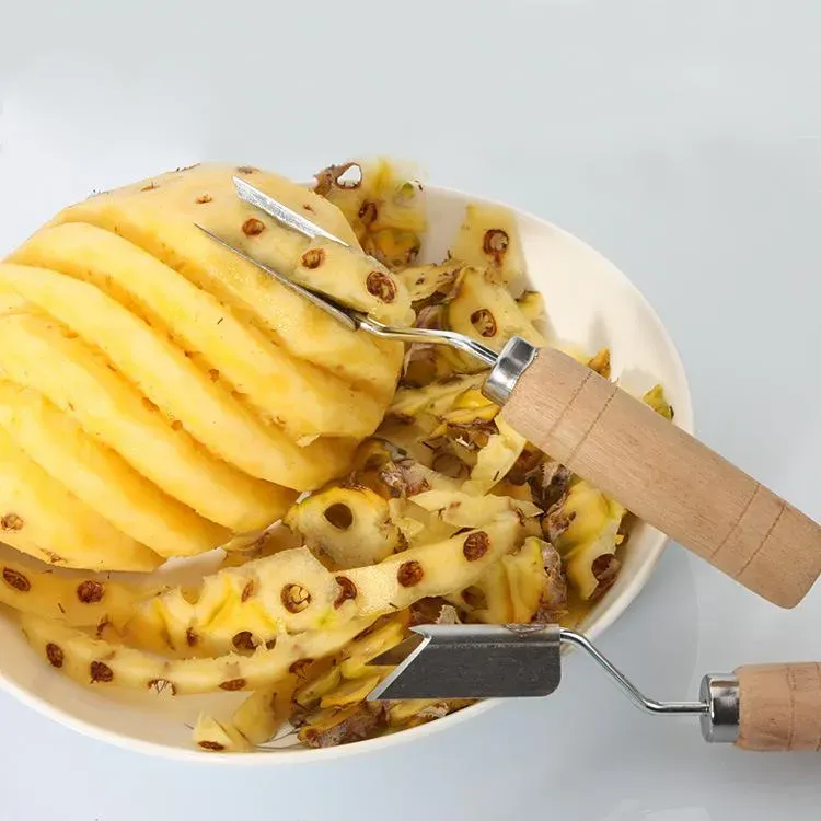 New Creative Pineapple Slicer Stainless Steel Pineapple Eye Peeler Seed Remover Knife Fruit Tools Preferred
