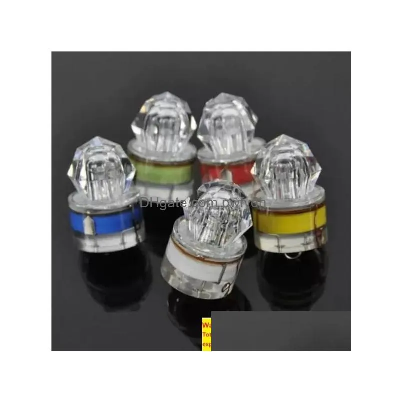 wholesale led deep drop underwater diamond fishing flashing light bait lure squid strobe deep sea fish lamp