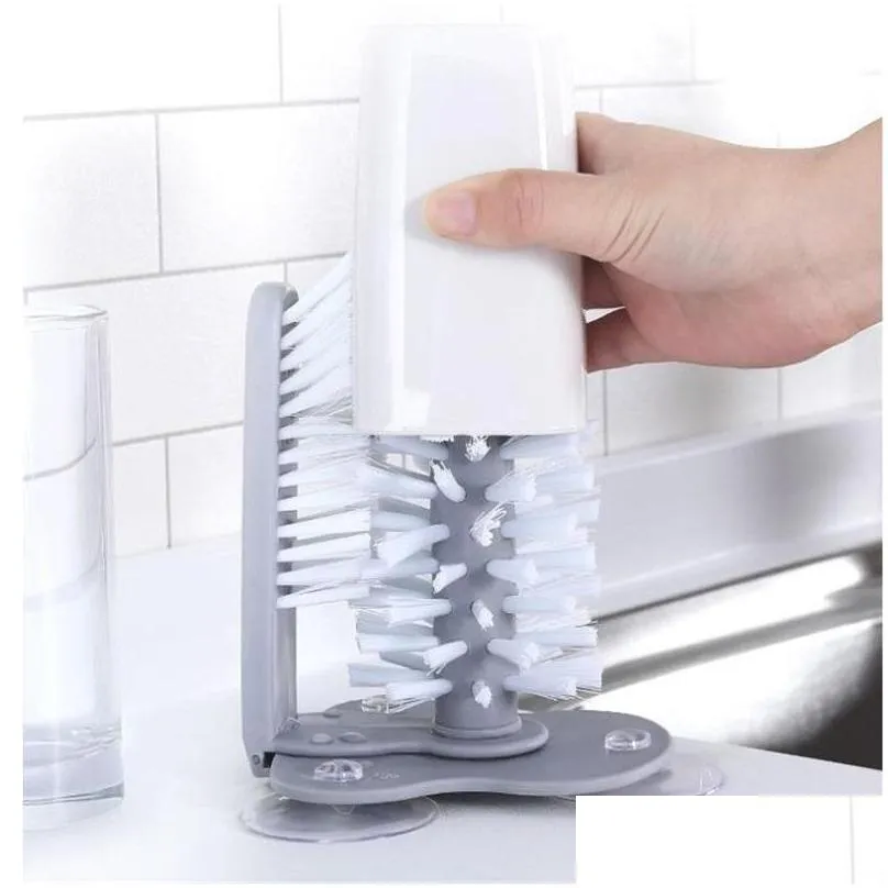 cup scrubber glass cleaner bottles brush sink kitchen accessories drink mug wine suction cups cleaning brushes gadgets 20220427 e3