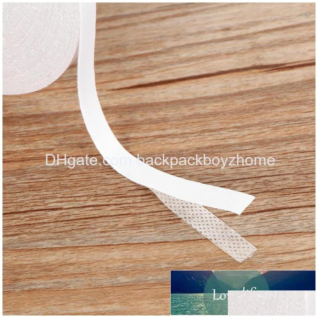 doublesided watersoluble adhesive strip cloth tape fixed handstitched temporarily water sol sewing needle breathable cloth factory price expert