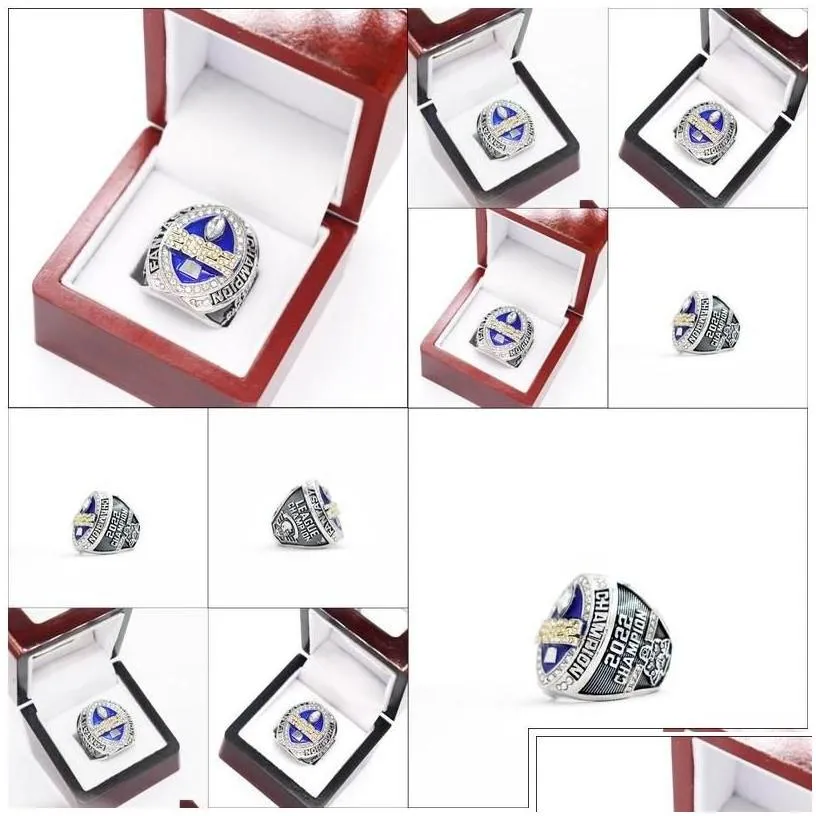 Cluster Rings Cluster Rings S 2022 Blues Style Fantasy Football Championship Fl Size 814 Drop Delivery 2021 Jewelry Chainworldzl Dhxb5 Dhzz7