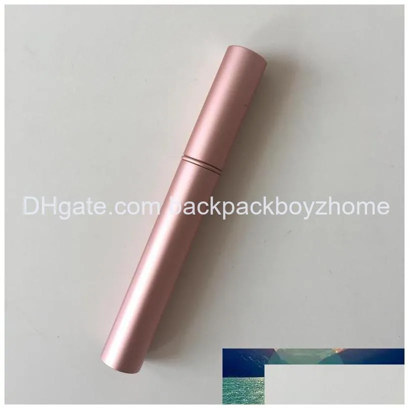 4ml cosmetic packing containers empty eyeliner liquid growth refillable aluminum bottle rose gold eyelash split vial accessories
