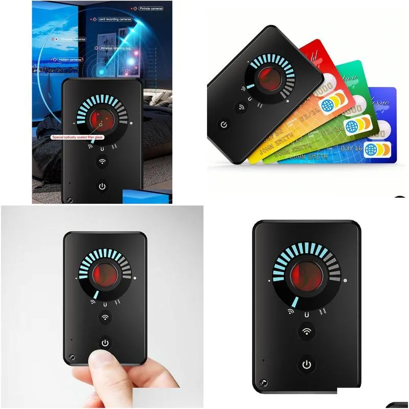 3 in 1 Anti-s p y Detector Camera GS M Audio Bug Finder GPS Scan magnetic bluetooth