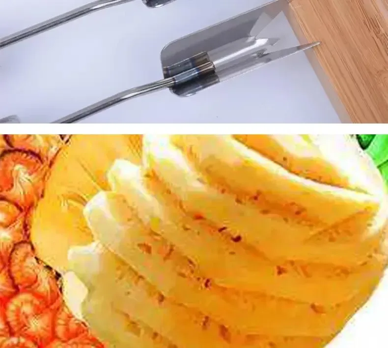 New Creative Pineapple Slicer Stainless Steel Pineapple Eye Peeler Seed Remover Knife Fruit Tools Preferred