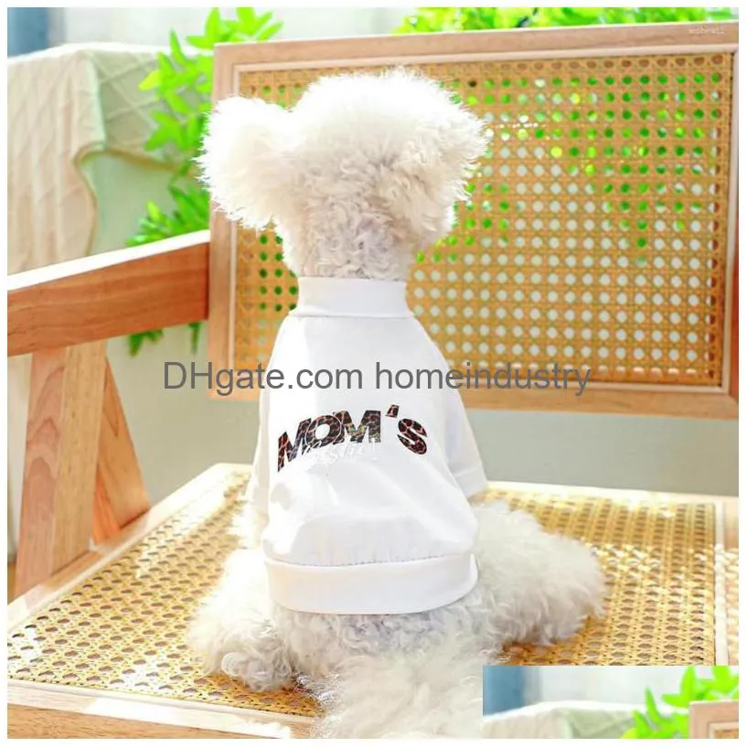 Dog Apparel Dog Apparel Puppy Shirt Mons Ie Close-Fitting Spring Summer Clothing Drop Delivery Home Garden Pet Supplies Dog Supplies Dhum4