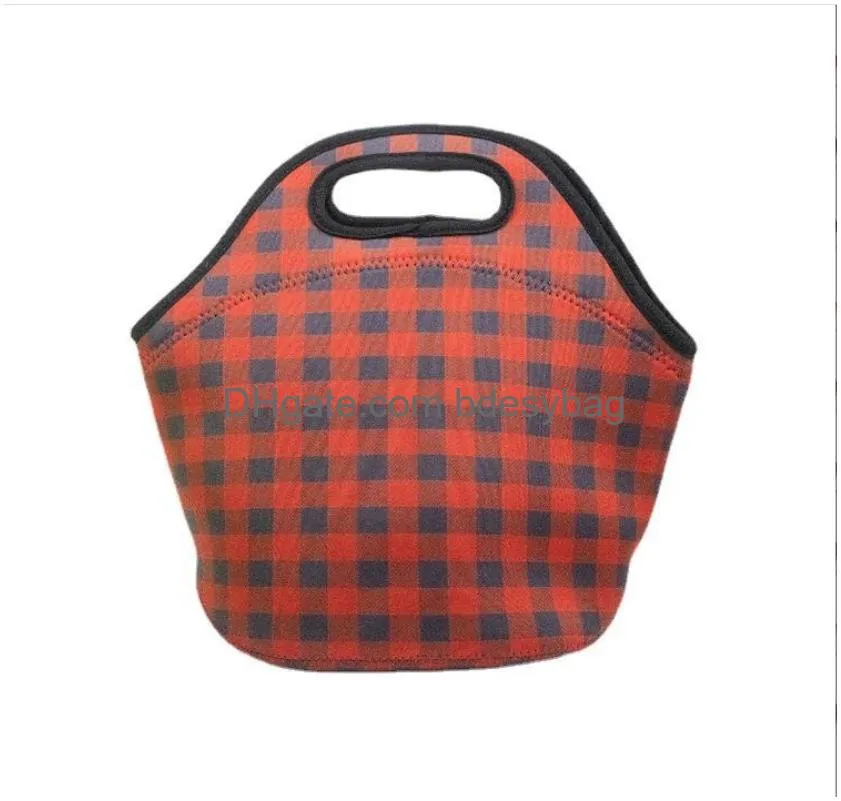 wholesale neoprene softball lunch bag cooler bag food carrier team accessories carrier tote can be embroidery lx373