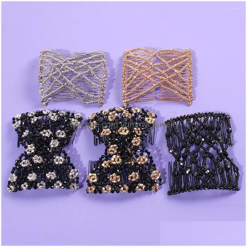 Other Hair Jewelry Fashion Creative Elastic -Hair Accessories Drop Delivery Jewelry Hairjewelry Dhwqi