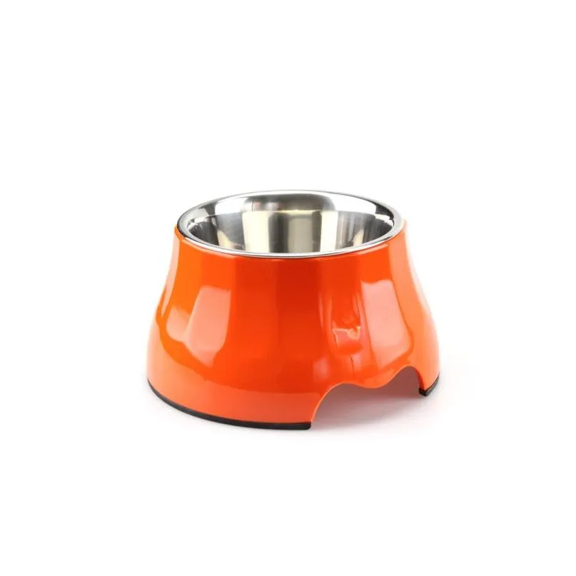 Raised Dog Bowls Nonskid Melamine Feeding Station for Cozy Eating Dishwasher Safe Long Legged Dogs Y200917