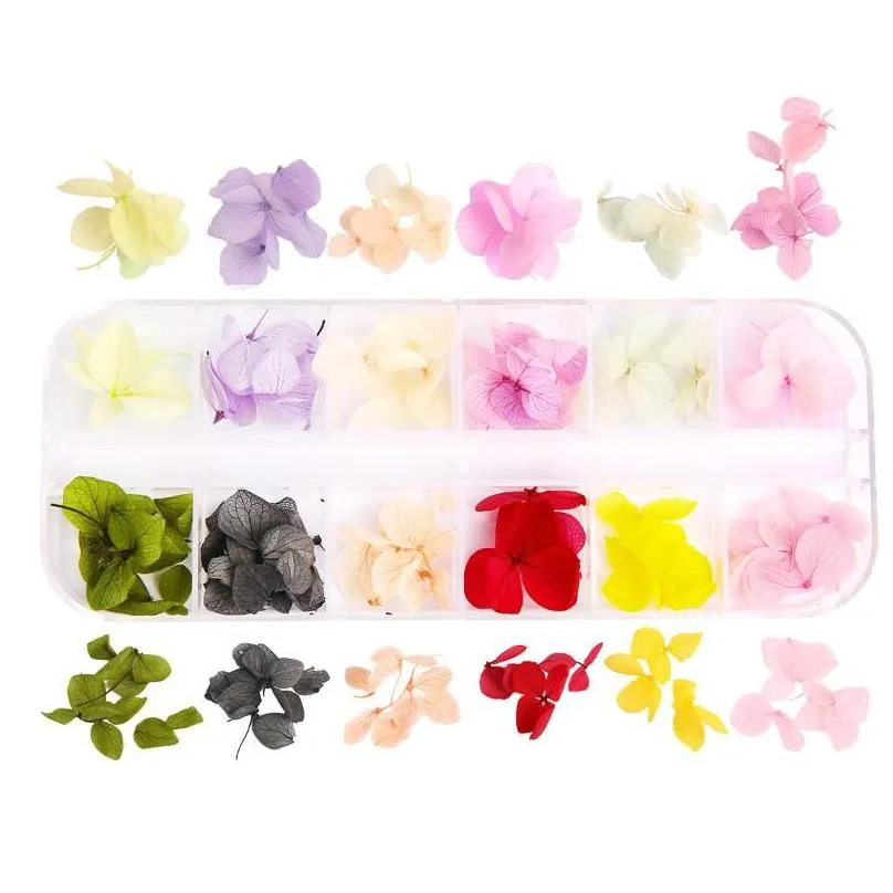 1Box Dried Flowers Dry Plants For Resin Molds Fillings Epoxy Pendant Necklace Jewelry Making Craft DIY Nail Art Decoration Decorative &