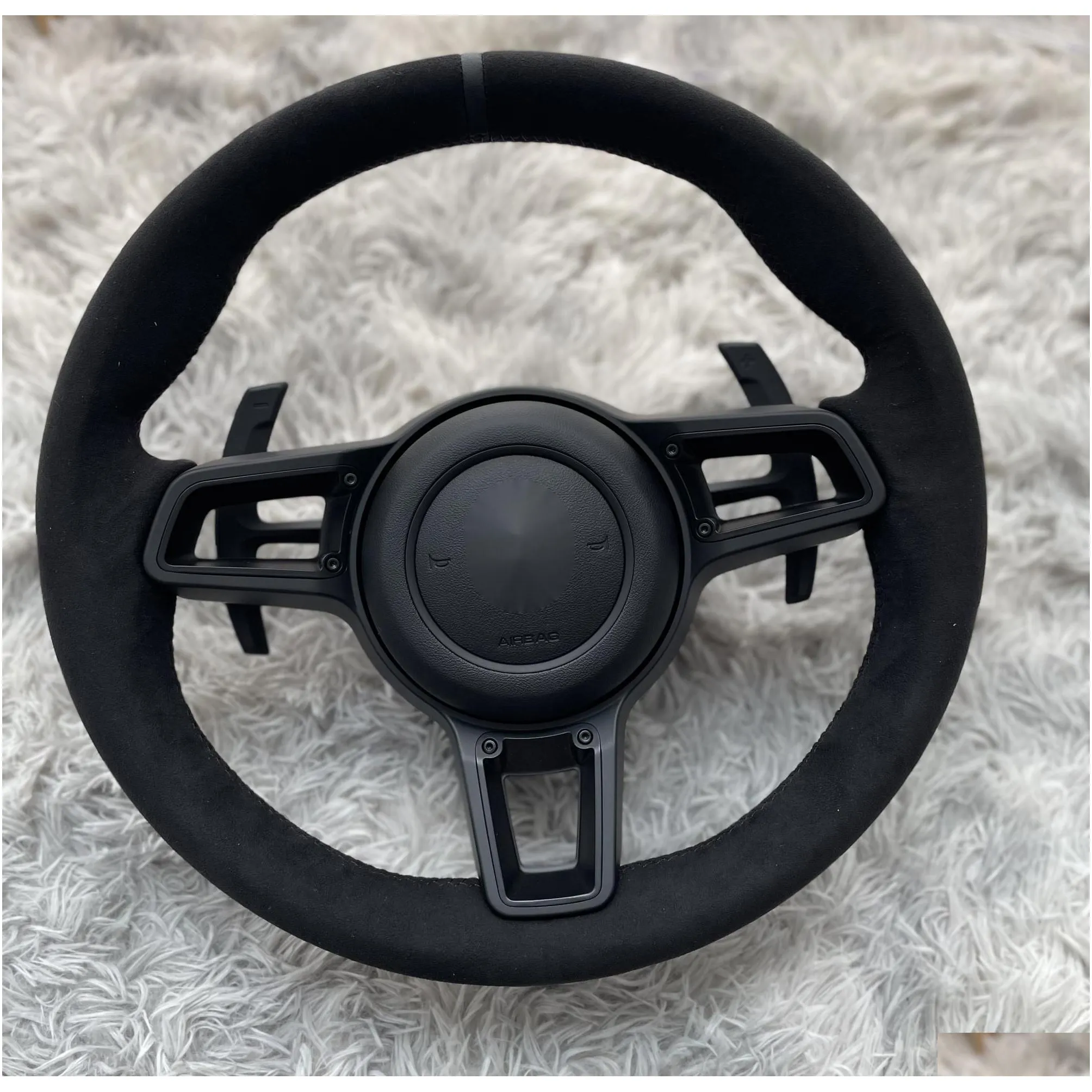 New steering wheel for Porsche Macan Cayenne Panamera Taycan 718 Cayman 991 992 911 911.2 Carrera GT2 GT2RS GT3 GT3RS GT3 RS GT4