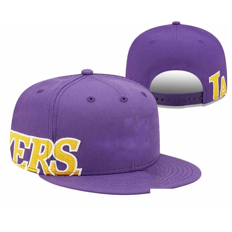 2023 New Basketball Snapback Hats Team Color Cap Teams Snapbacks Adjustable Mix Match Order All Caps
