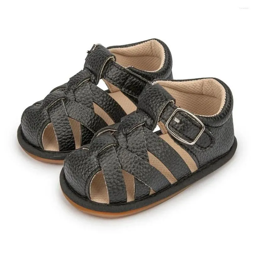 Sandals Baby Summer Infant Boy Girl Shoes Rubber Soft Sole Non-Slip Toddler First Walker Crib Born
