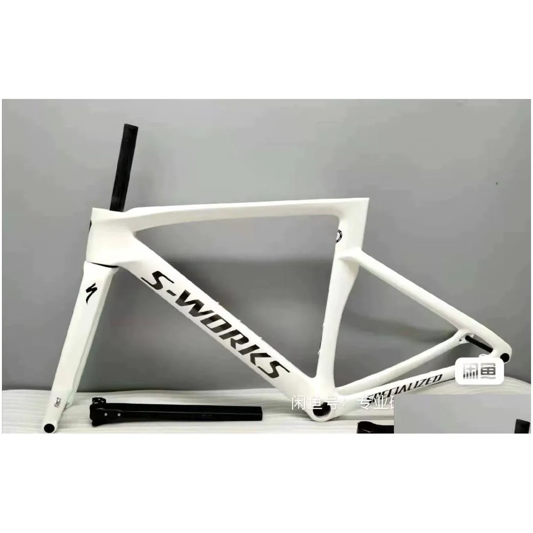 Full carbon super light road bike frames UD glossy & matt disc brakes carbon fiber chameleon racing bicycle frameset