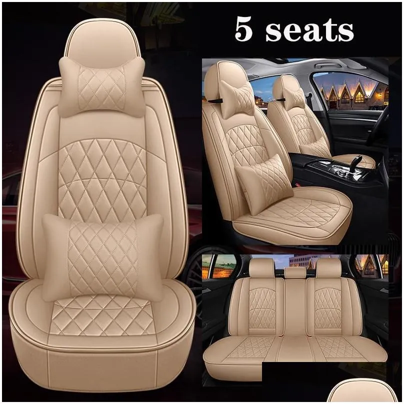 Car Seat Covers Leather Cover For E39 E60 5 Series F11 G30 G31 E61 F07 F10 F18 G38 Touring Accessories