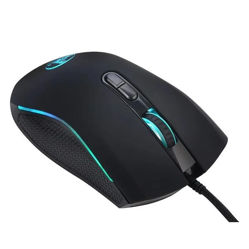 Mice Wired Gaming Mouse Gamer 7 Button 3200Dpi Led Optical Usb Computer Game Mause For Pc 231117 Drop Delivery Computers Networking Ke