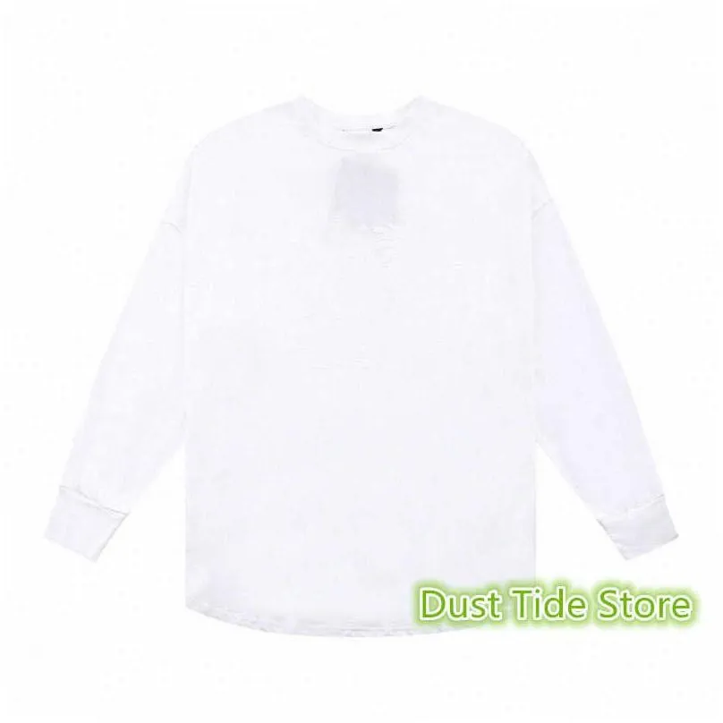 Designer Clothing Fashion Sweatshirts Palmes Angels Wang Jiaer Same Coconut Beach Bat Sleeve Round Neck Long Sleeve Men`s Women`s Sweater Casual Pullover