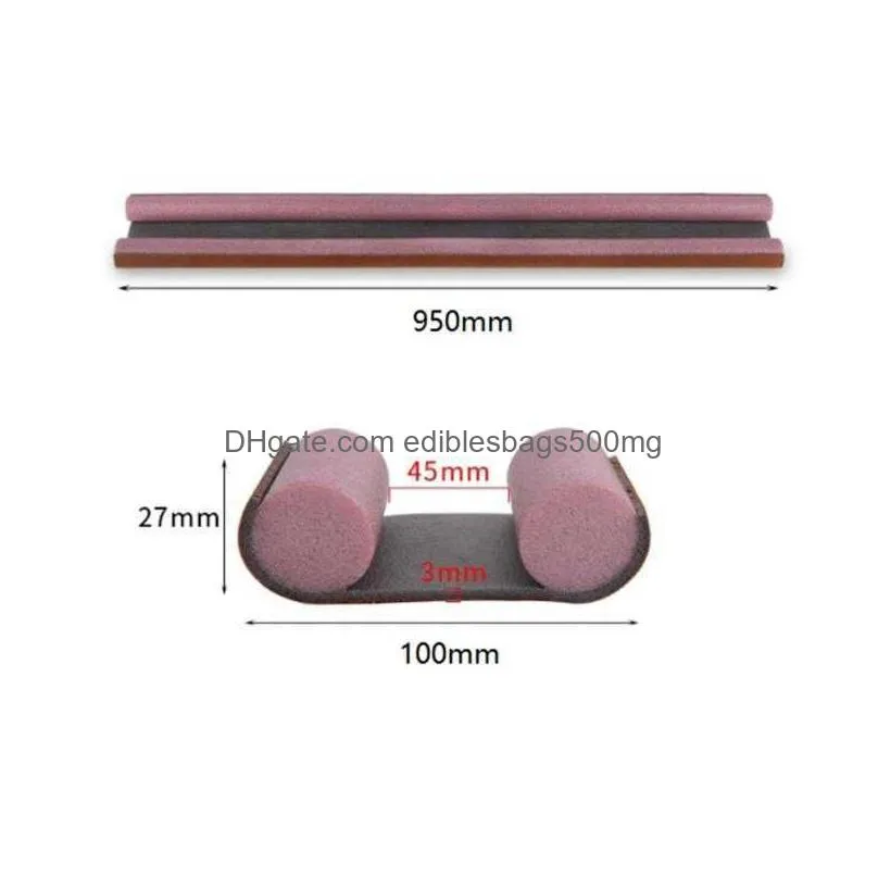  xiaomi 95cm waterproof door bottoom seal strip draught excluder stopper guard double silicone rubber foam sound insulation strip