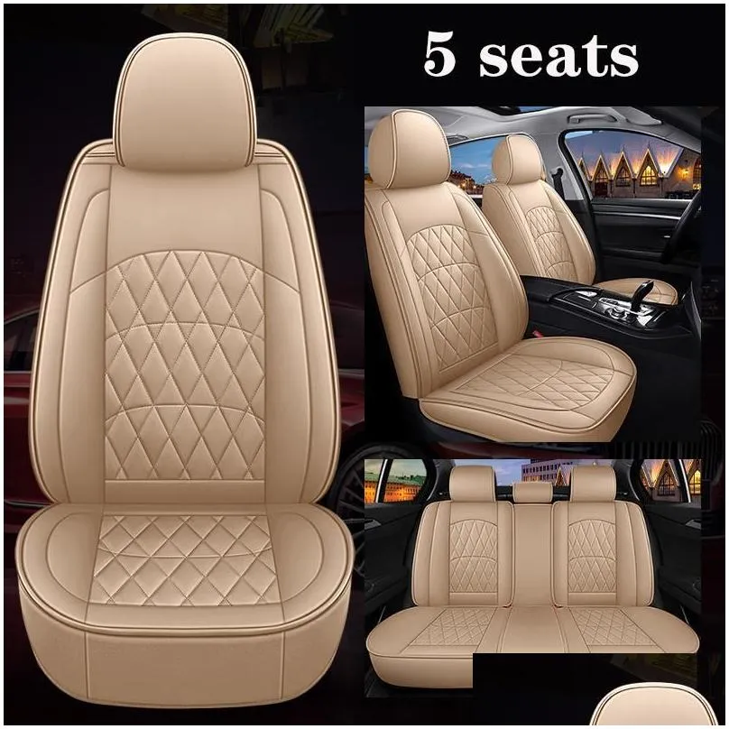 Car Seat Covers Leather Cover For E39 E60 5 Series F11 G30 G31 E61 F07 F10 F18 G38 Touring Accessories