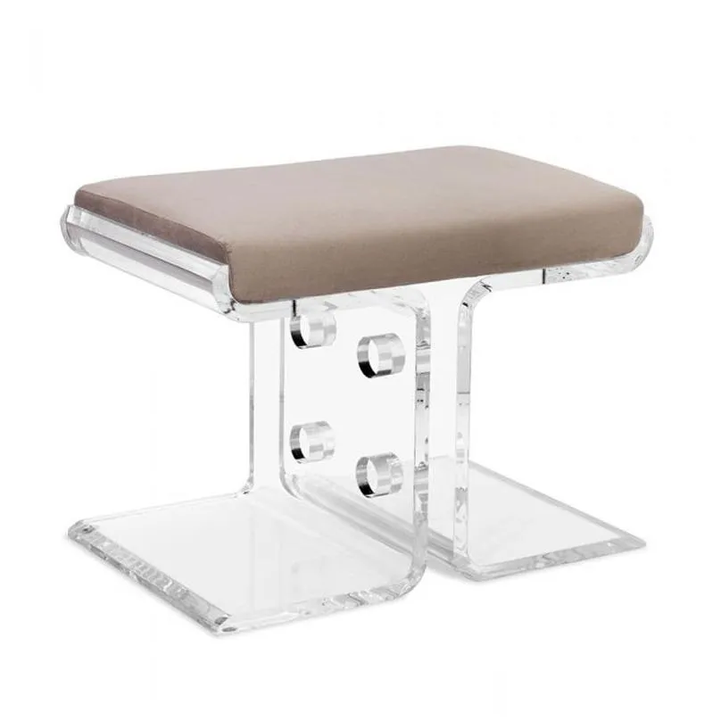 Modern Lucite Piano Bench Clear stool fashion acrylic chair