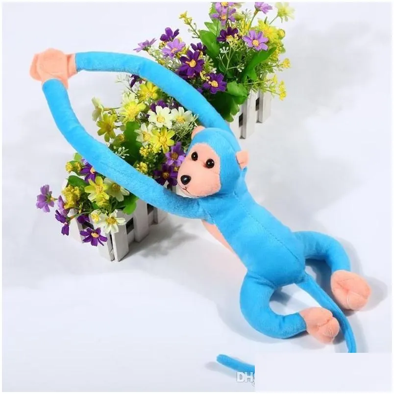 plush doll 70cm hanging long arm monkey from to tail cute children gift doll toys