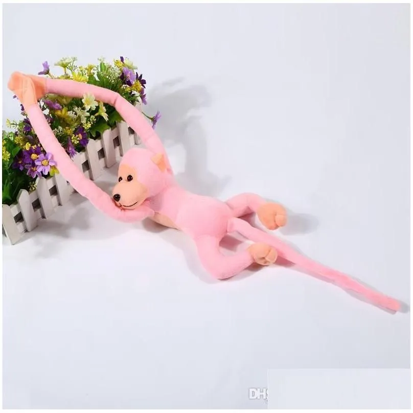  plush doll 70cm hanging long arm monkey from to tail cute children gift doll toys