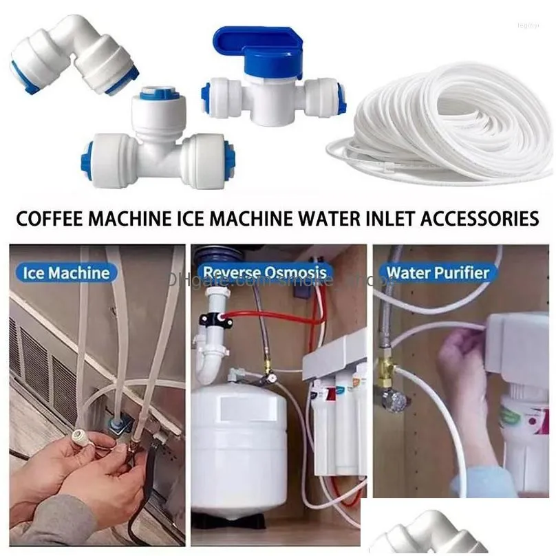 watering equipments water inlet pipe universal connection kit for side-by-side refrigerators reverse osmosis systems hose connectors