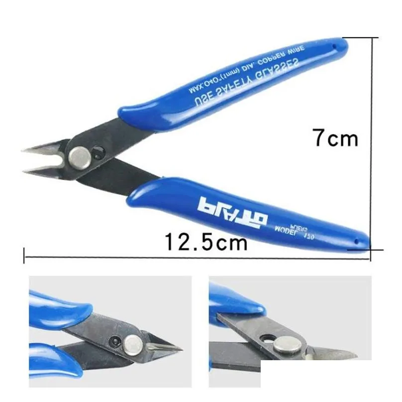 Pliers Plato 170 Cutter Wire Nipper Mini Plier Clamp Cutting Shears Tool For Rda Heating Coil Wick Rebuildable Atomizers Drop Delivery Dhe31