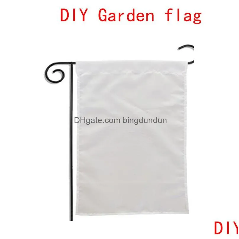 Banner Flags Banner Flags Sublimation Blank Garden Flag American Heat Tranfer Printing Size 3045Cm8379721 Drop Delivery Home Garden Fe Dhg7B