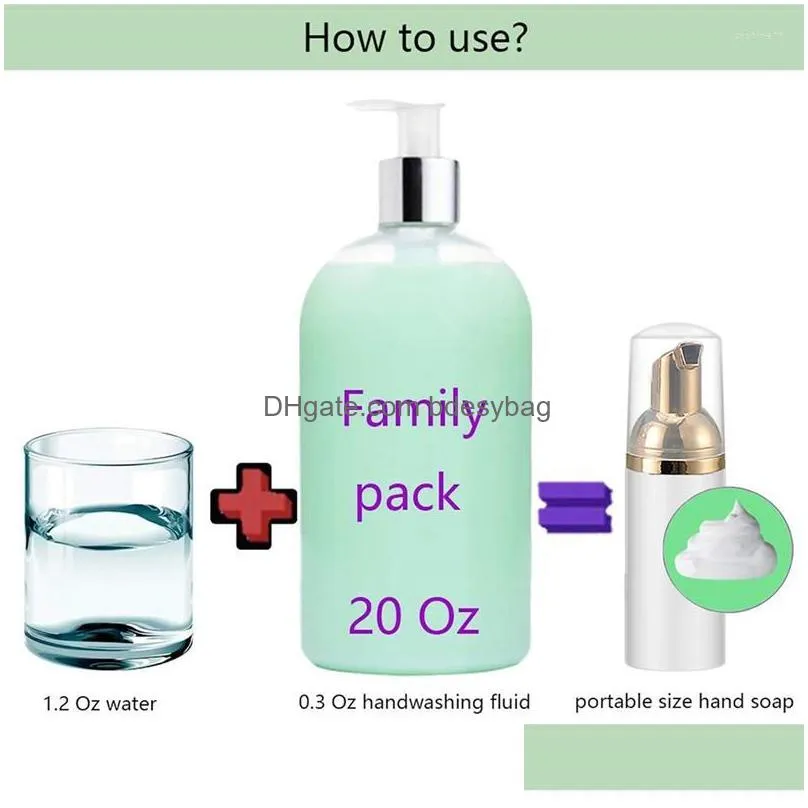 Storage Bottles & Jars Storage Bottles 10 Pieces Plastic Travel Foaming Soap Dispenser Mini Empty Liquid Pump Lash Cleanser Drop Deliv Dhfq0