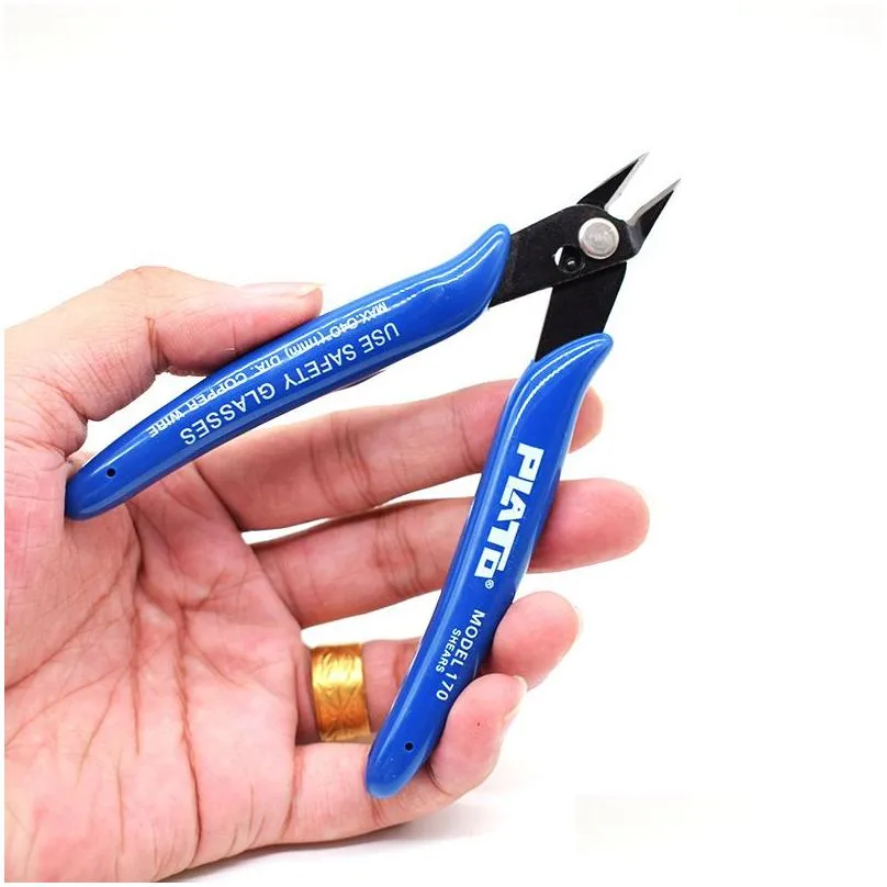 Pliers Hand Tool Wire Cutter Plier Set Cutting Side Snips Flush Pliers 45 Steel Usef Scissors Industry Repair Dh23584246485 Drop Deliv Otm4A