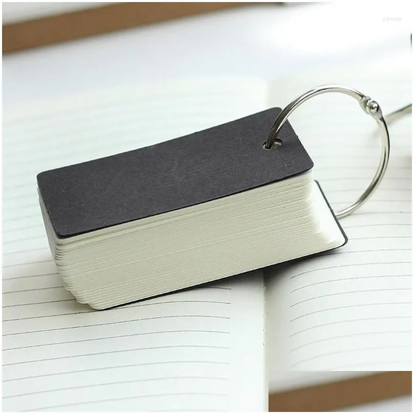 wholesale Mini Loose-leaf Notebook Cute Ring Buckle Environmental Word Book Card Tearable Notepads Kawaii Memo Pad No Stickiness