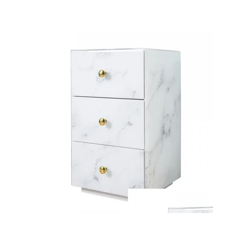 US STOCK~ FAST Shipping U_STYLE 3-Drawer Nightstand Storage soild Wood Cabinet nightands morden Bedroom Furniture W104337374 TTK