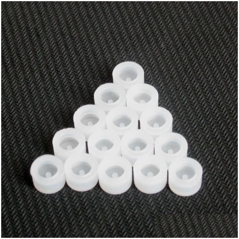 Other Packing & Shipping Materials Wholesale Sile Drip Tip Soft Dust Cap Disposable Rubber Er Moutiece Caps For Flat Mouth Cartridge B Otbgz