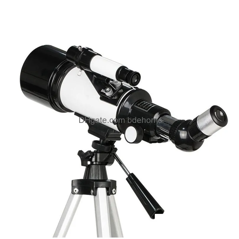 Telescope & Binoculars Amazon Explosive Model 40070 Astronomical Telescope Zoom Landscape Star And Moon Dual-Purpose Monocar Drop Deli Dhqde