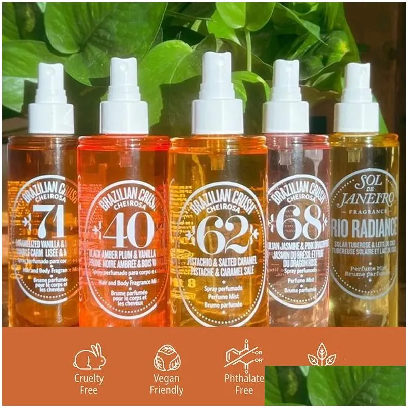 essential oil fruity body spray liquid perfume long duration fragrance scent moisturize the skin moisturizing brazilian portable 100ml