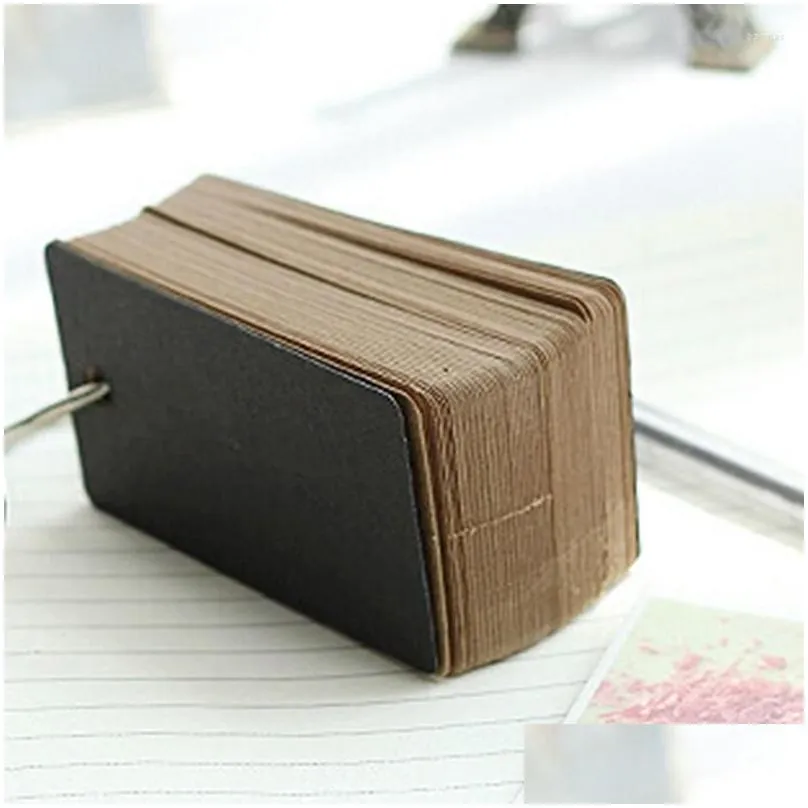 wholesale Mini Loose-leaf Notebook Cute Ring Buckle Environmental Word Book Card Tearable Notepads Kawaii Memo Pad No Stickiness