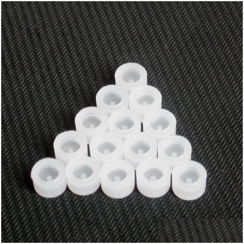 Other Packing & Shipping Materials Wholesale Sile Drip Tip Soft Dust Cap Disposable Rubber Er Moutiece Caps For Flat Mouth Cartridge B Ot7Ia