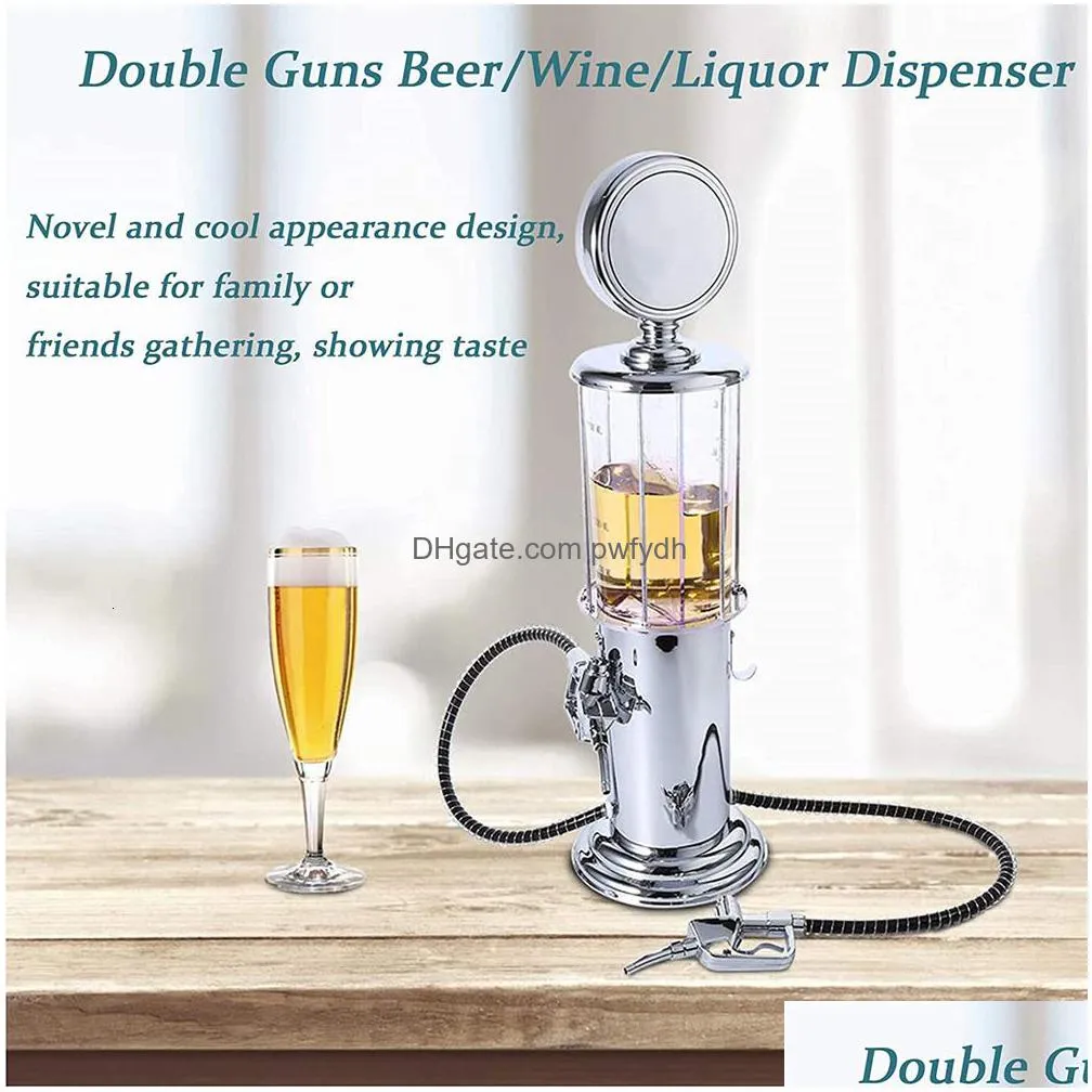 wine glasses 900ml beer tower drink liquor dispenser gun pump 12s beverage alcohol gas station bar tool p230621