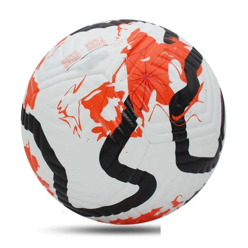 Balls Balls 2024 Soccer Size 5 4 Premier High Quality Seamless Pu Goal Team Match Ball Football Training League Futbol Topu 231030 Dro Otof4