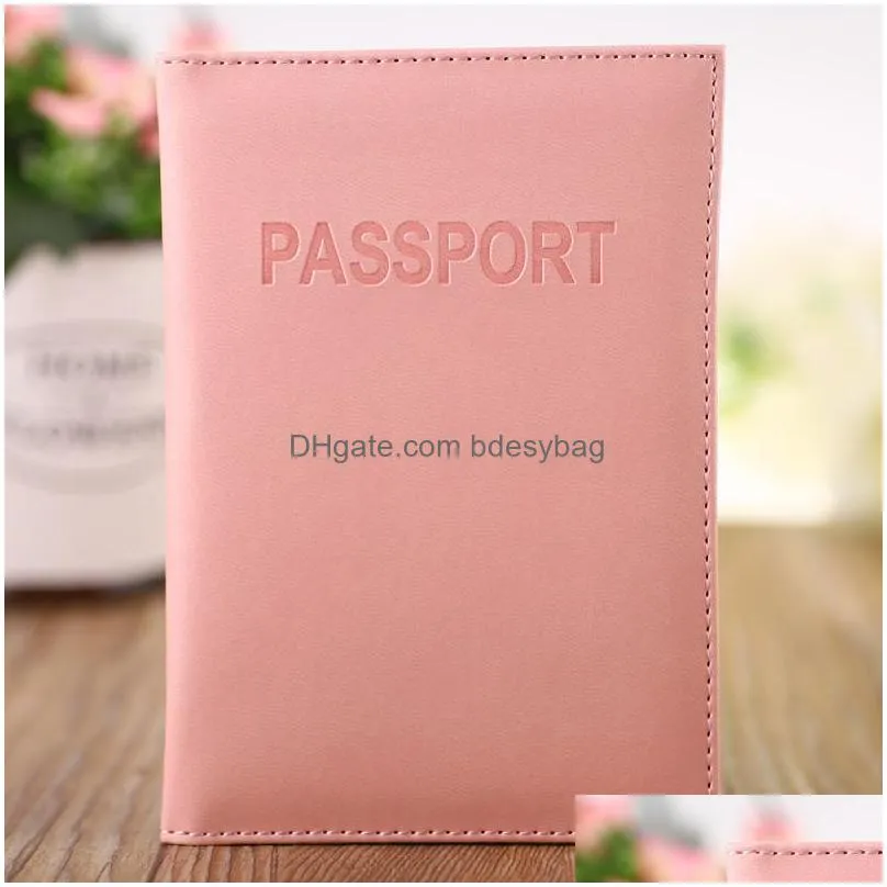 high quality travel passport holder card cover on the case for womens men adventure porta passaporte pasport lx0999