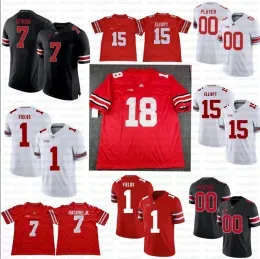 2023 OSU Ohio State Buckeyes Football Jersey College Marvin Harrison Jr. Sonny Styles Emeka Egbuka J.T. Tuimoloau Sawyer Henderson George Kyle McCord Fields Tate Hicks