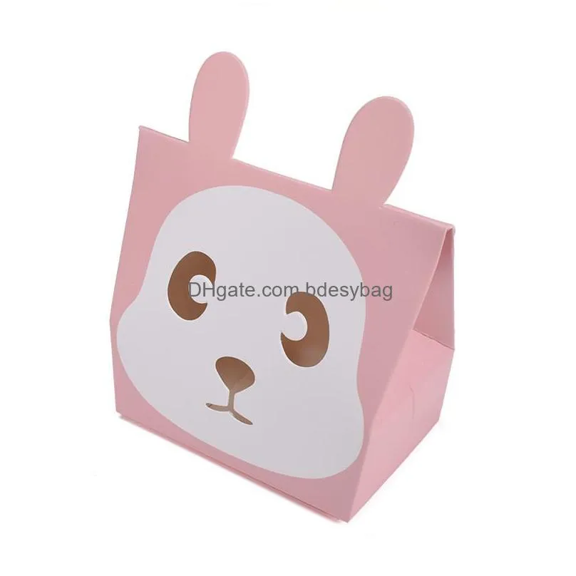 cute animal panda rabbit candy bags cookie bags gift bags greeting cards baby shower birthday party candy box ct0242