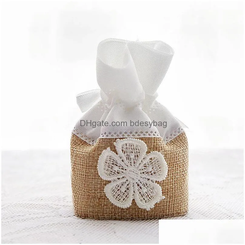 6x4x10cm drawstring candy bags jewelry gift beads storage bags for wedding decoration party favor supplies za4420