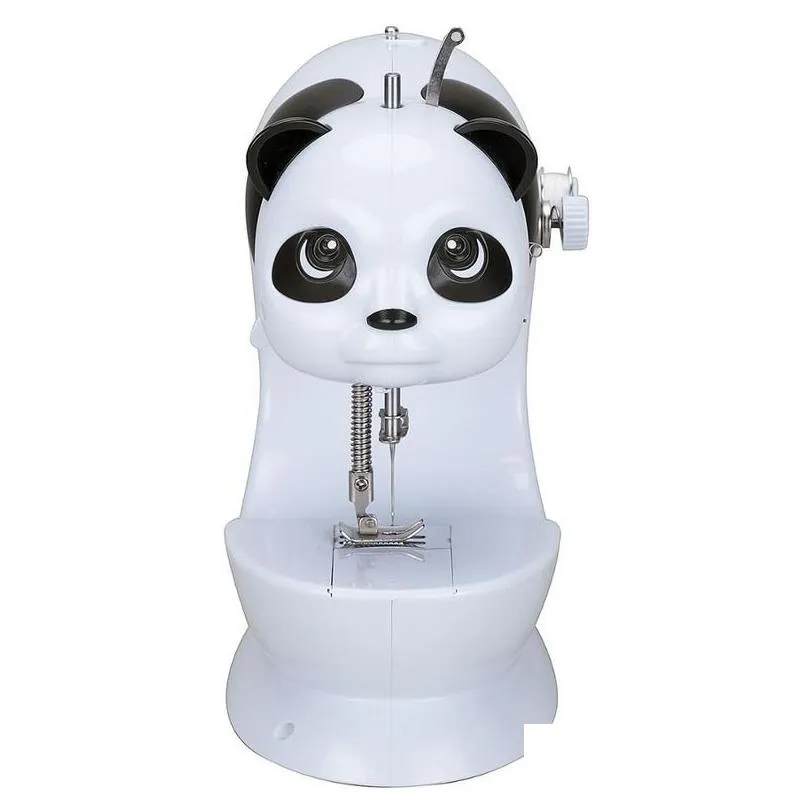 Fanghua Mini Panda Sewing Machine Household Multifunction Double Thread And Speed Free-Arm Crafting Mending Machine